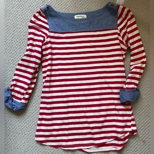 Super cute stripped shirt.